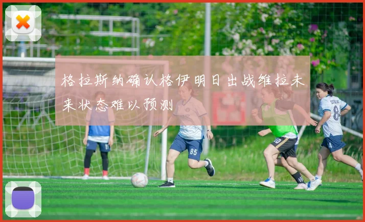 格拉斯纳确认格伊明日出战维拉未来状态难以预测